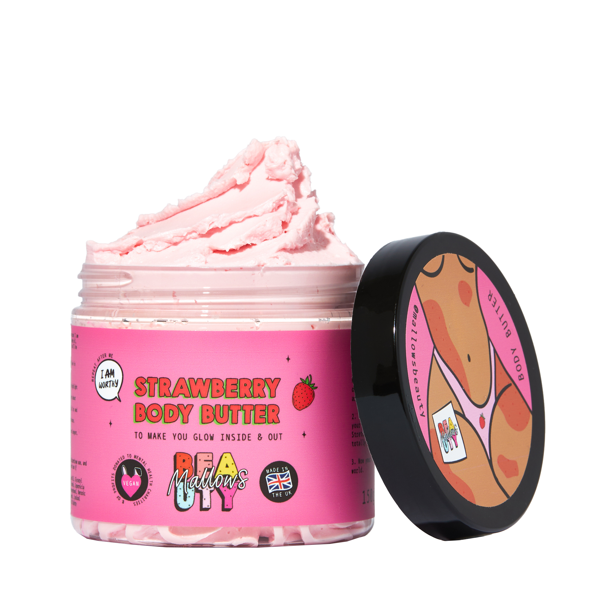 Mallows Beauty Strawberry Body Butter