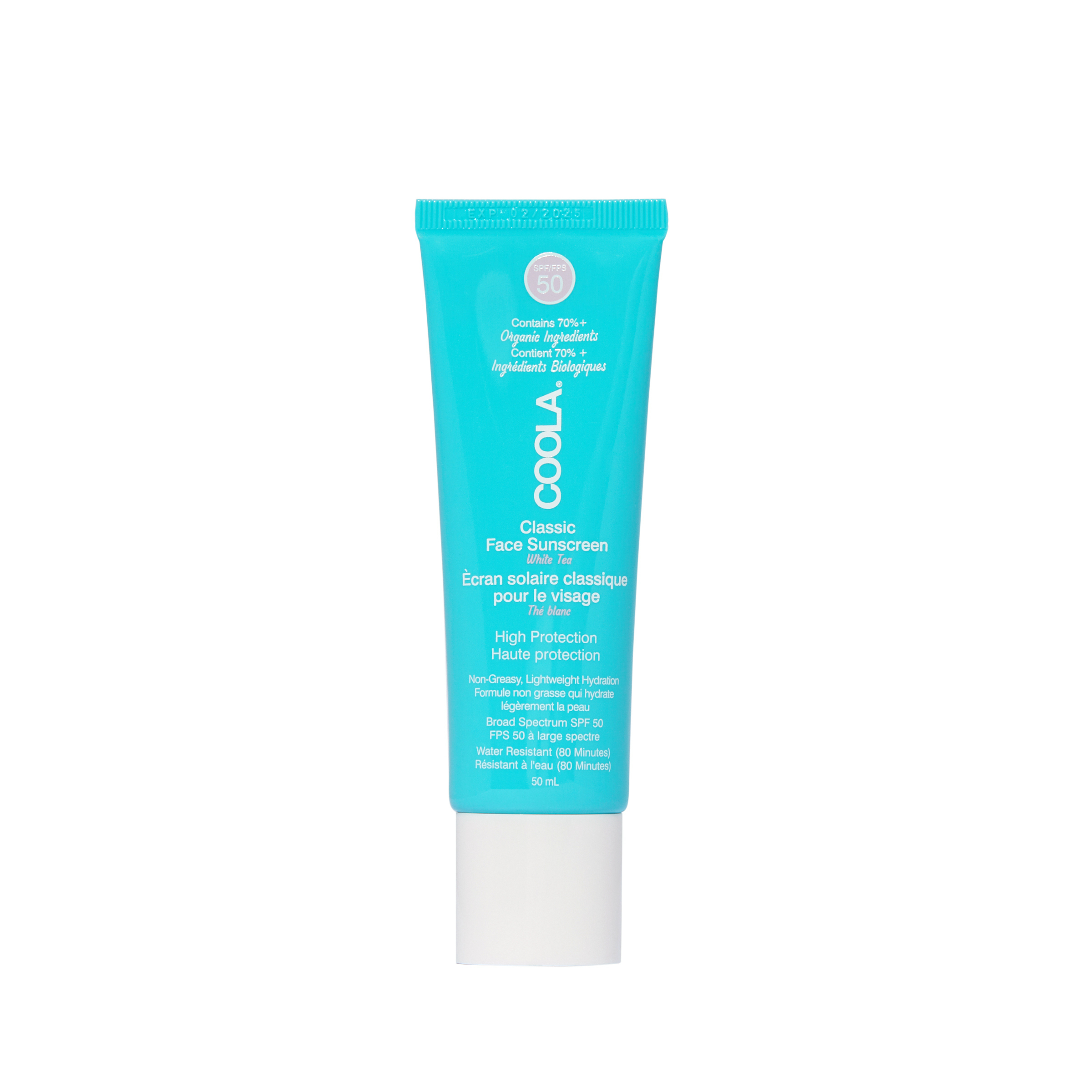 COOLA Face Lotion SPF50 White Tea