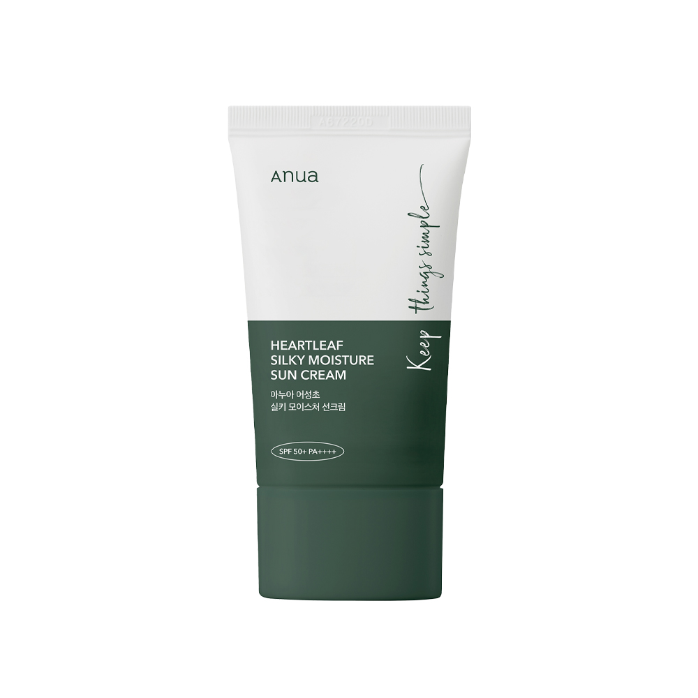 ANUA Heartleaf Silky Moisture Suncream 50ml