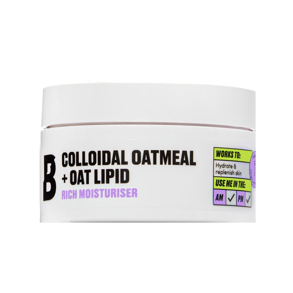 By BEAUTY BAY Colloidal Oatmeal + Oat Lipid Rich Moisturiser