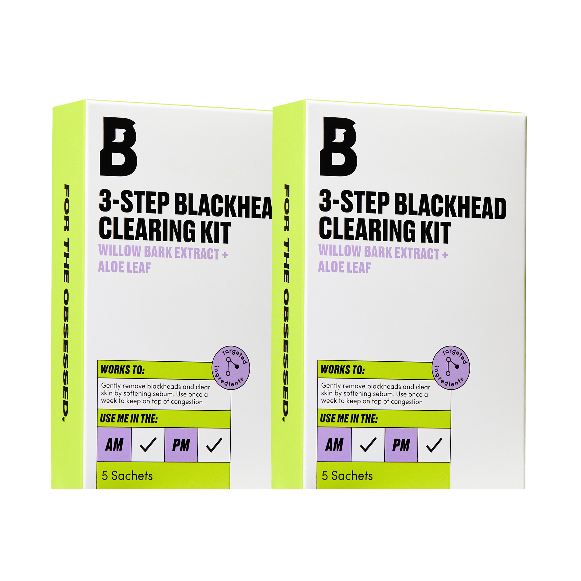 3-Step Blackhead Clearing Kit x2 Duo