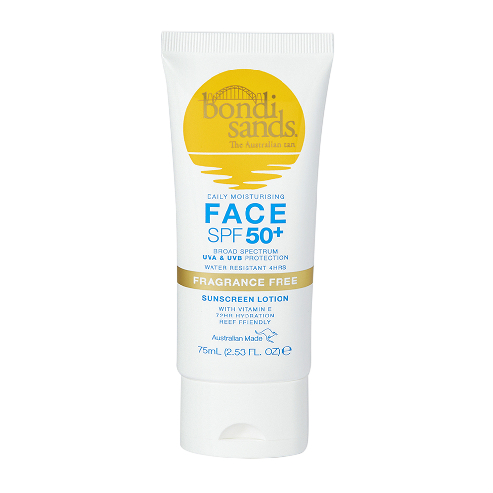 Bondi Sands SPF 50+ Fragrance Free Face Sunscreen Lotion