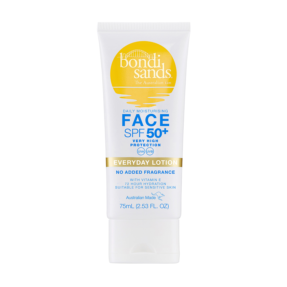 Bondi Sands Spf 50+ Fragrance Free Hydrating Tinted Face Lotion 75Ml