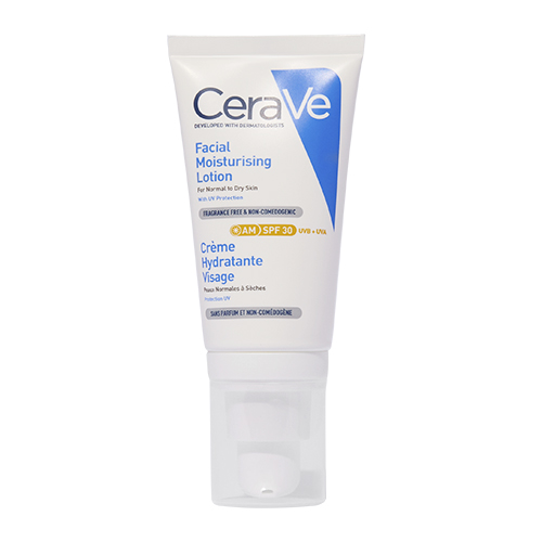 CeraVe AM Facial Moisturising Lotion SPF30 with Ceramides for Normal to Dry Skin