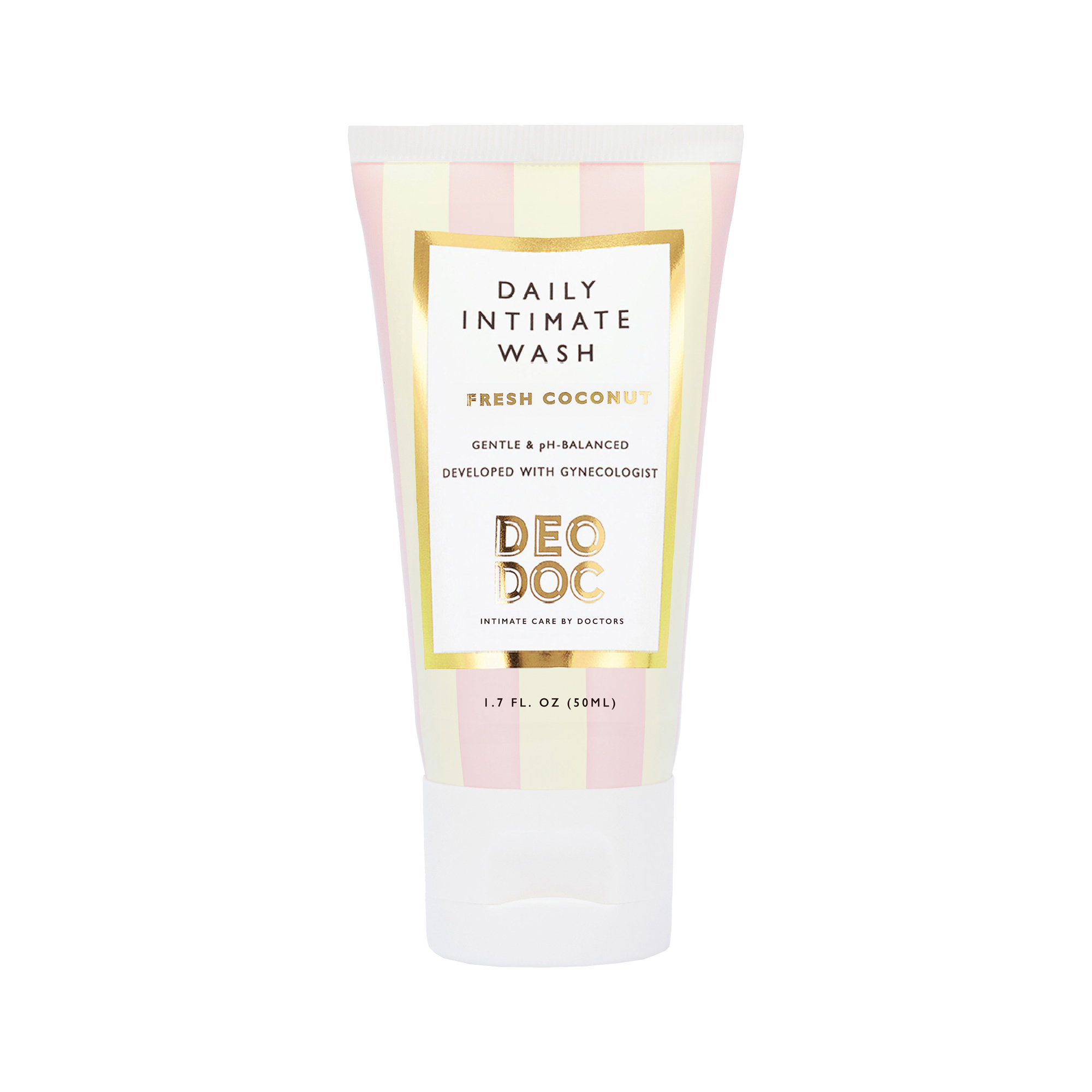 DeoDoc Daily Intimate Wash Travel Fresh Coconut