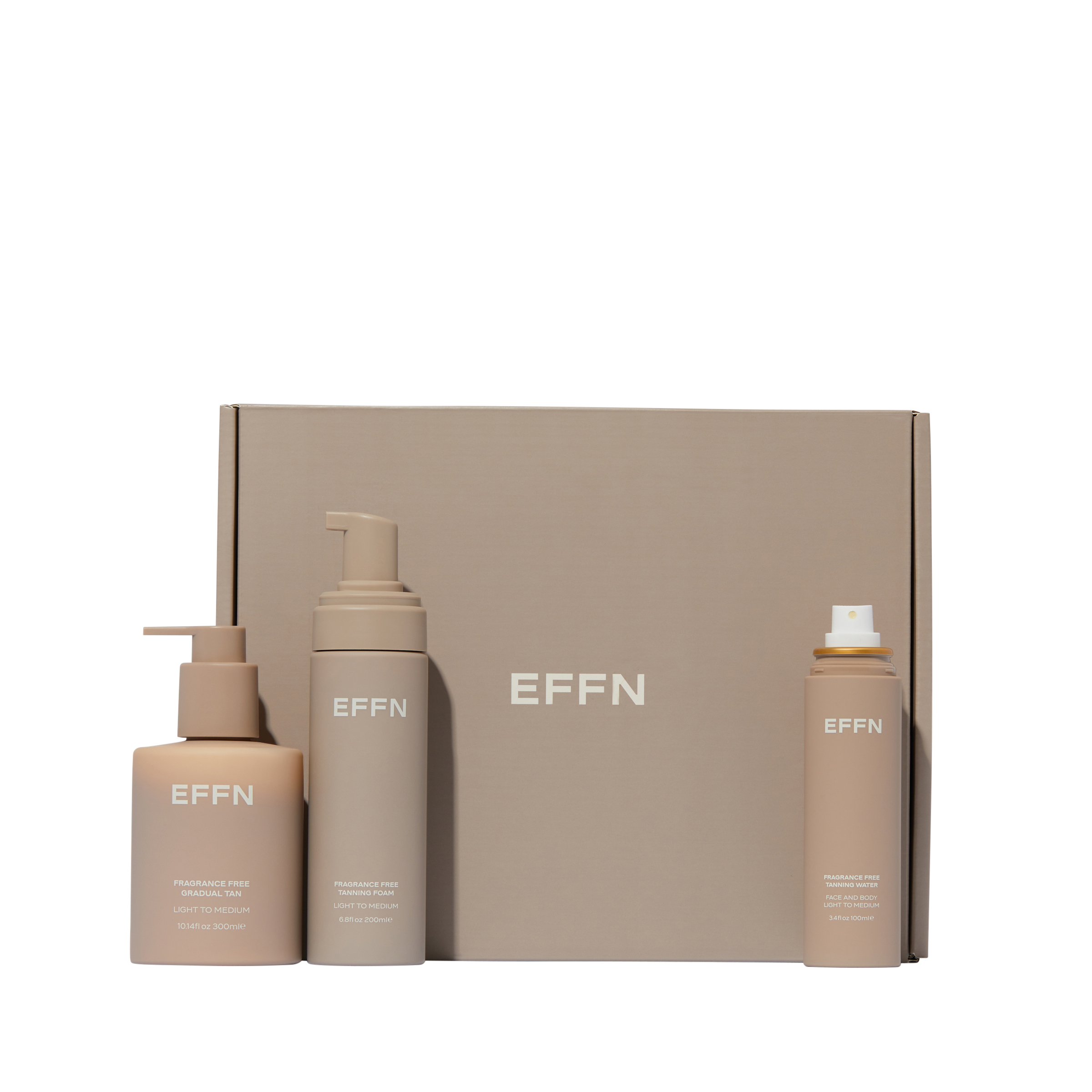 EFFN BEAUTY Tan Essentials Kit Light Medium