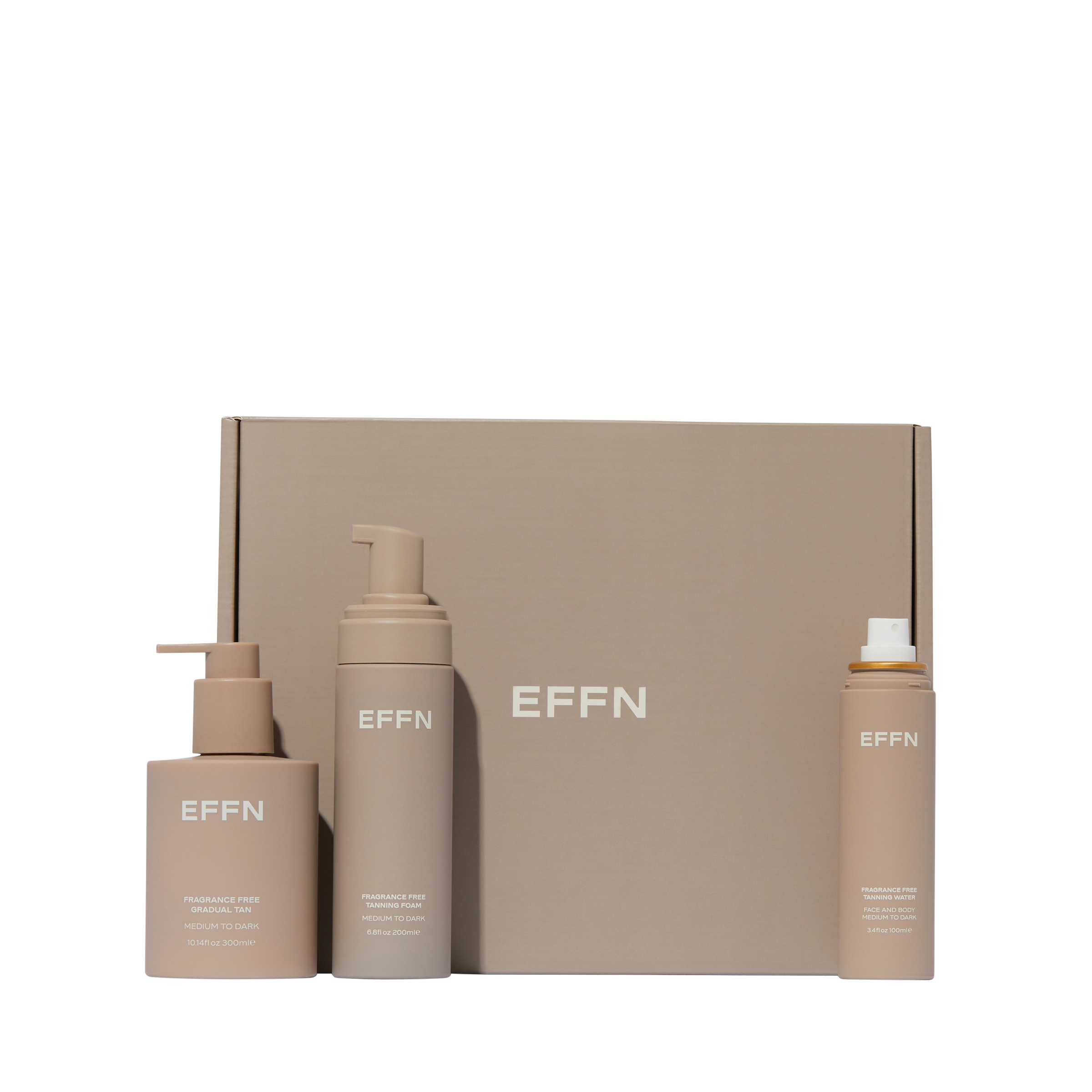 EFFN BEAUTY Tan Essentials Kit Medium Dark