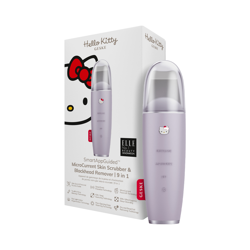 MicroCurrent Skin Scrubber & Blackhead Remover 9 in 1 Hello Kitty