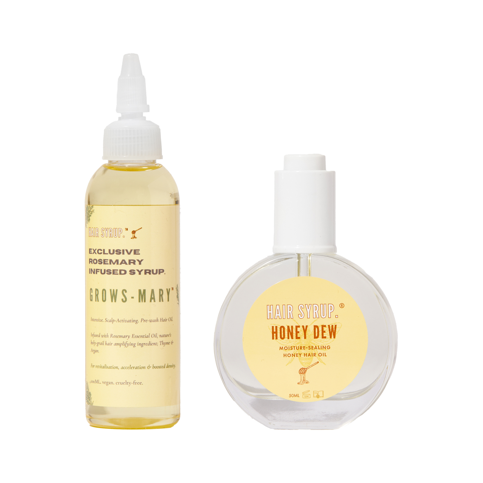 Grows-Mary & Honey Dew Leave-in Oil Duo