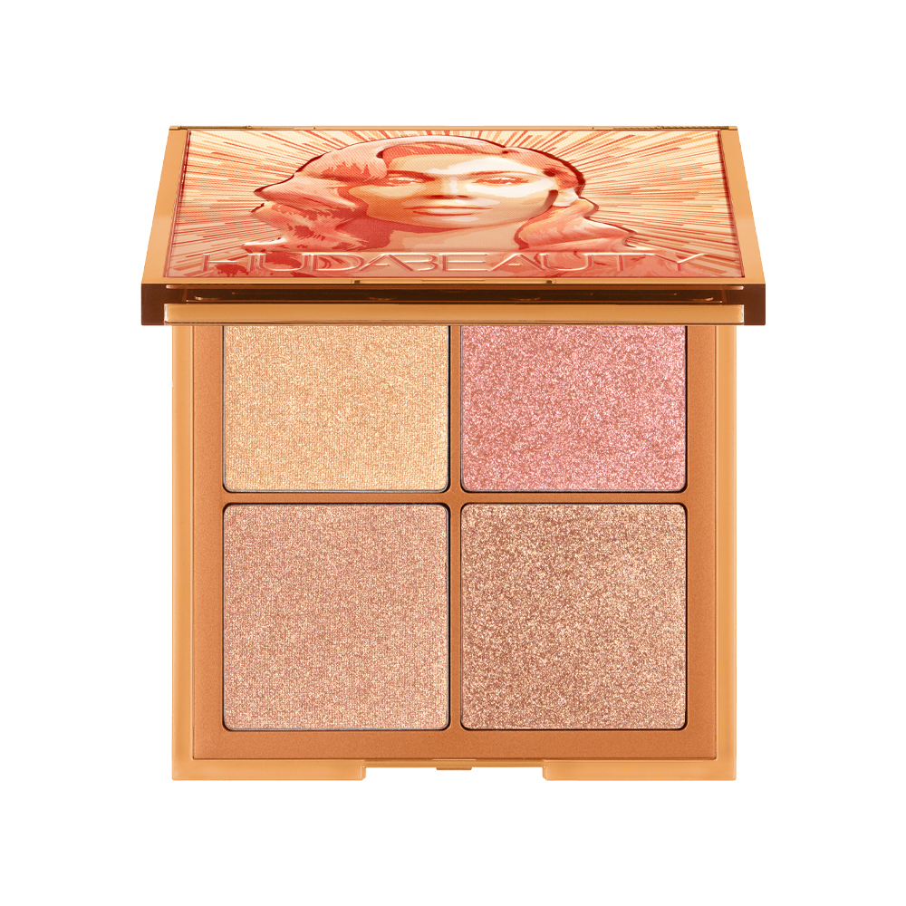 Huda Beauty Glow Obsessions Highlighter Palette Medium