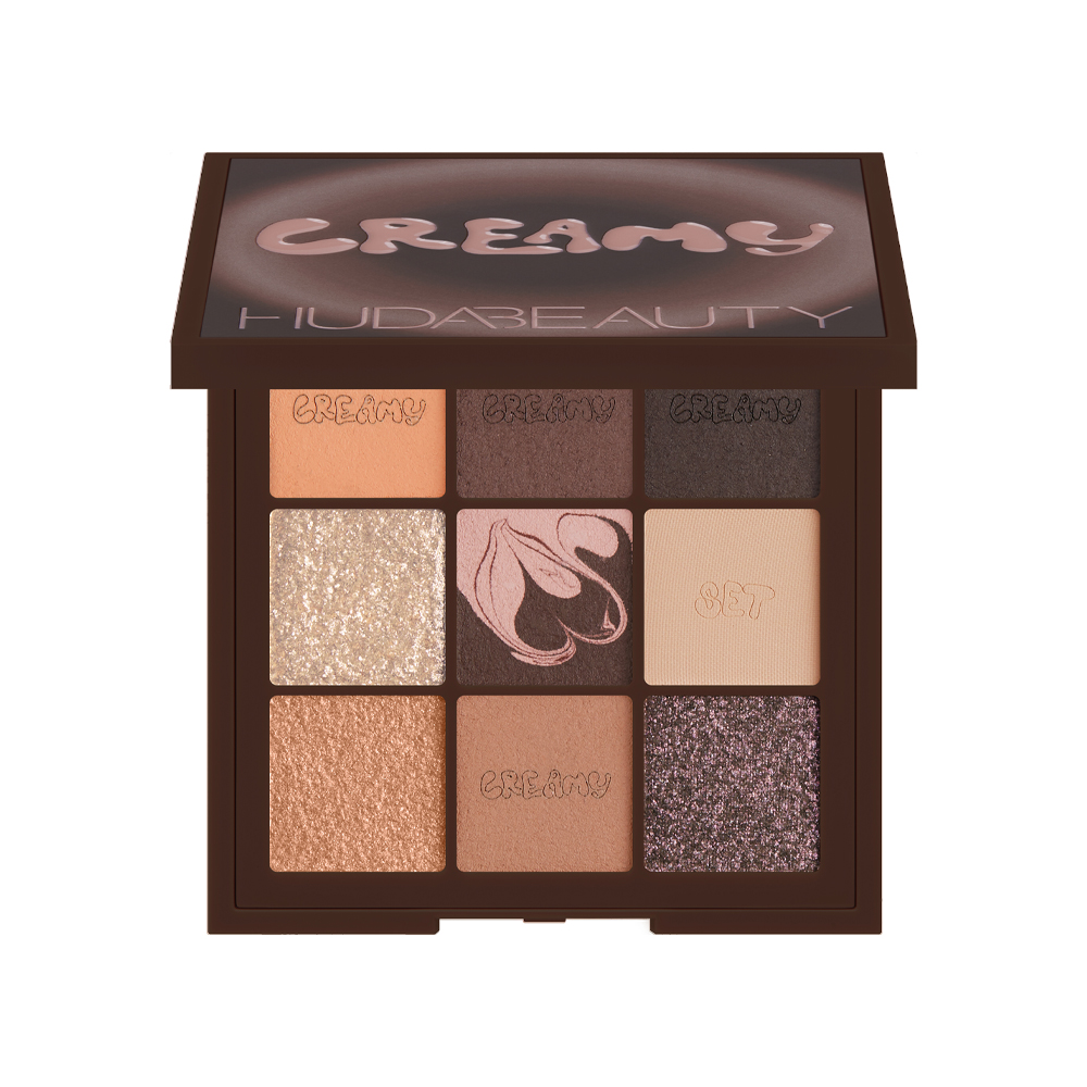 Huda Beauty Creamy Obsessions Eyeshadow Palette Brown