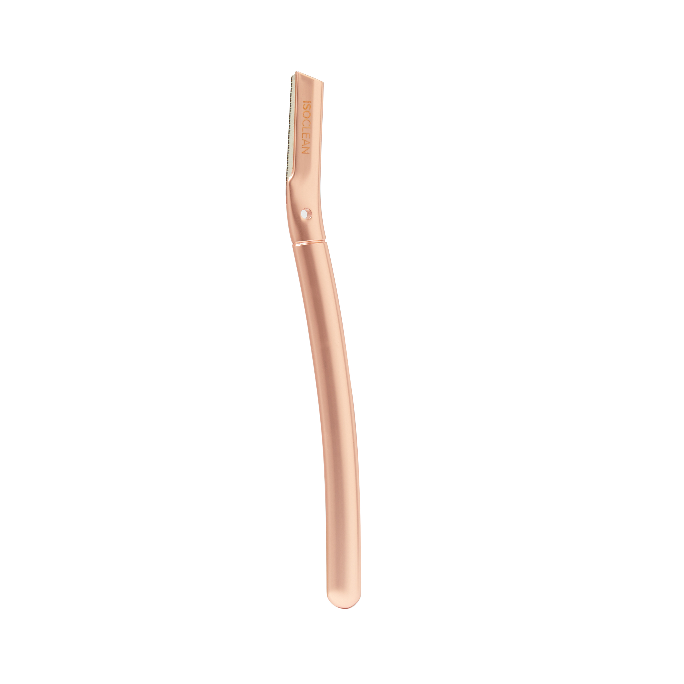 ISOCLEAN Facial Dermablade Razor With 6 Blades Rose Gold