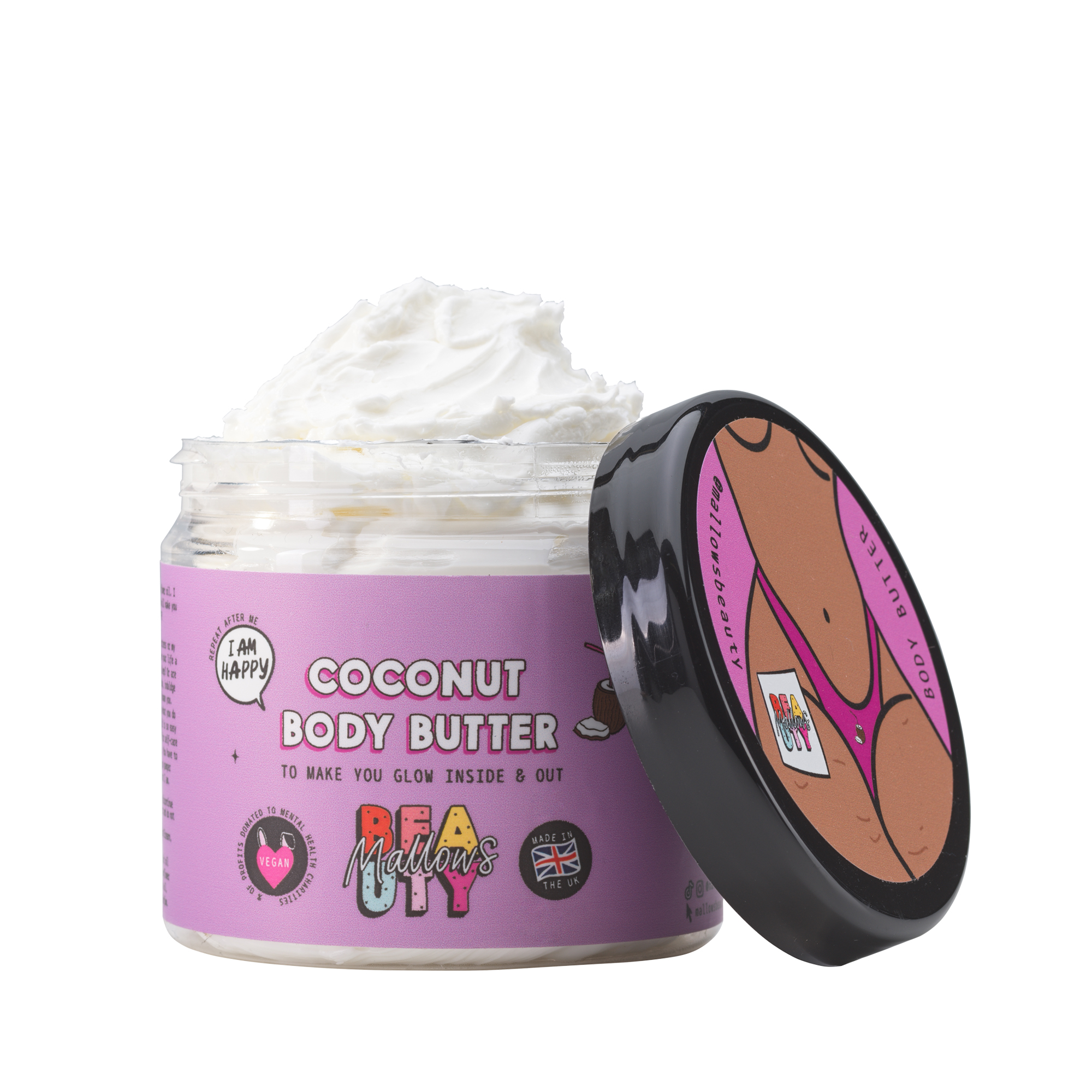 Mallows Beauty Coconut Body Butter