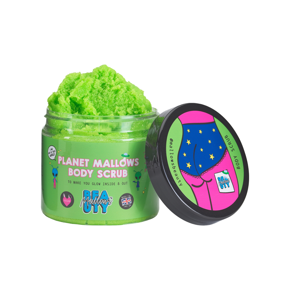 Planet Mallows Body Scrub