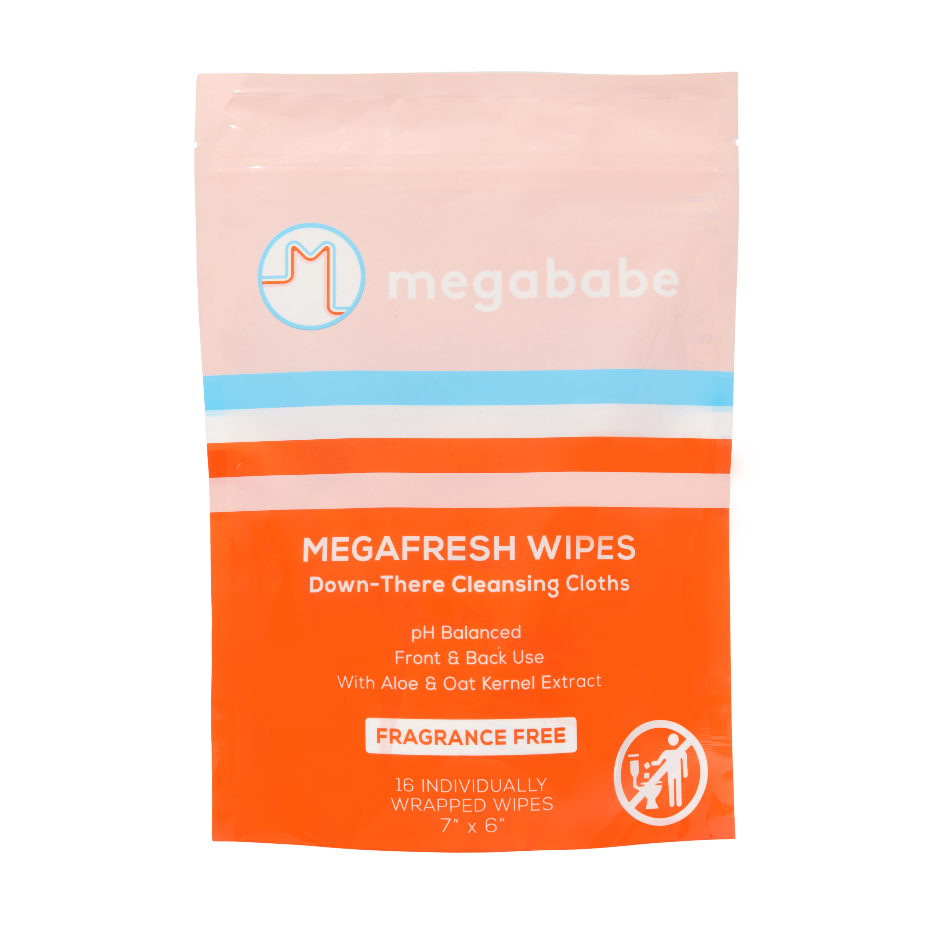 Megafresh Wipes Down-There Cleansing Cloths