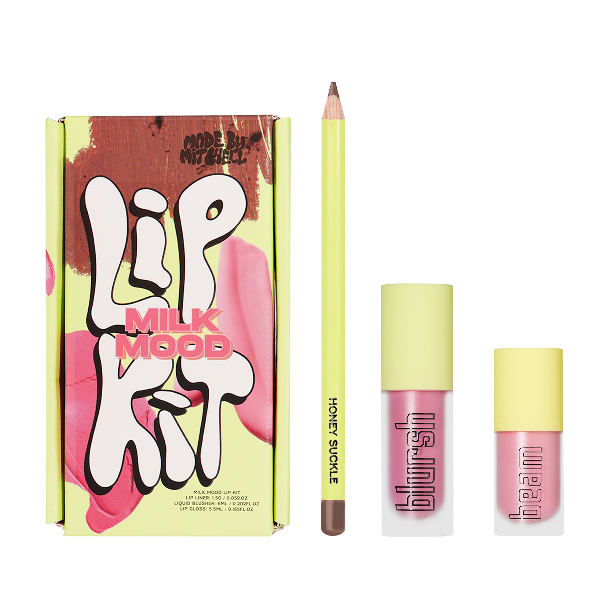 Made By Mitchell Lip Kit Milk Mood Size 4