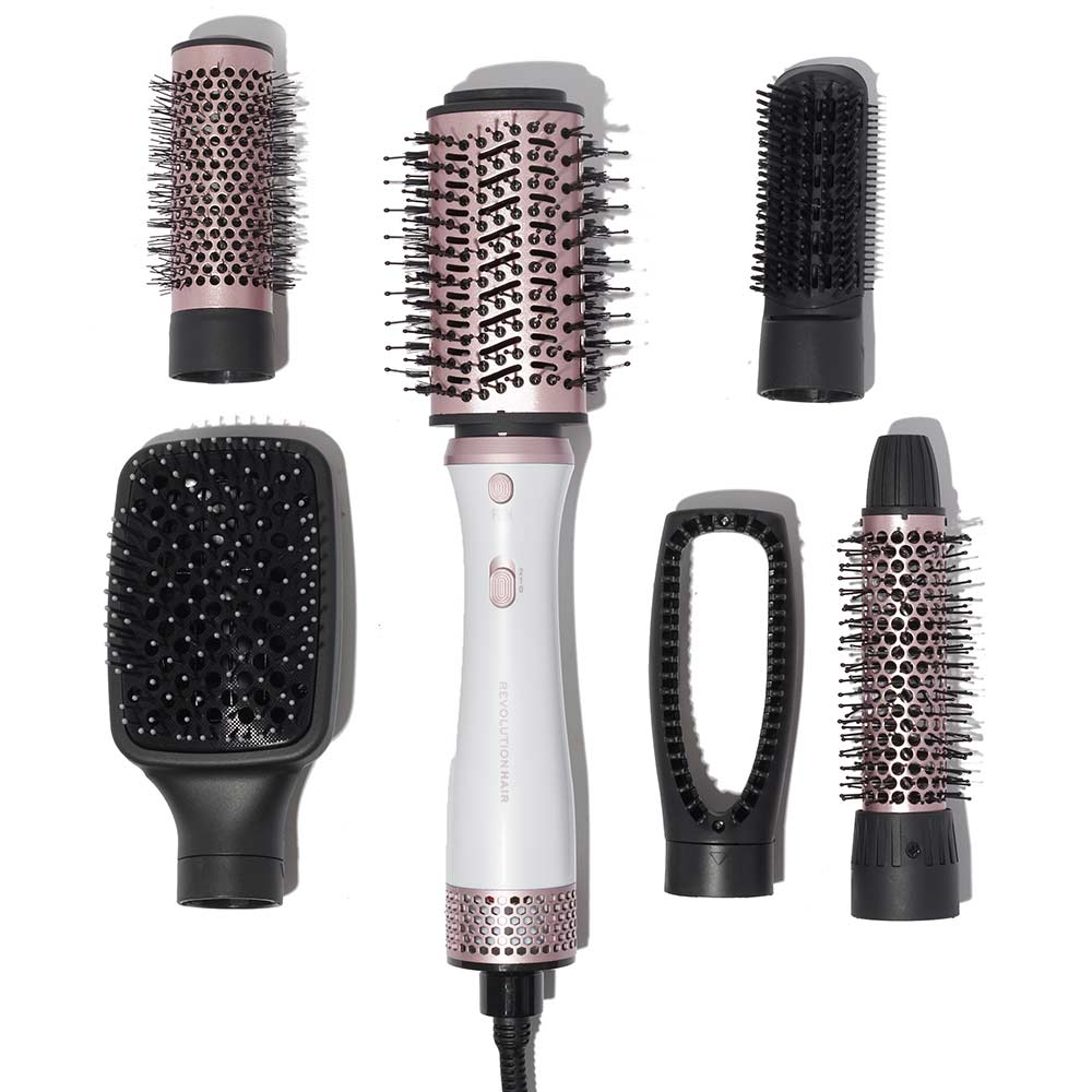 Revolution Haircare Mega Blow Out Hot Air Brush Set 6-in-1