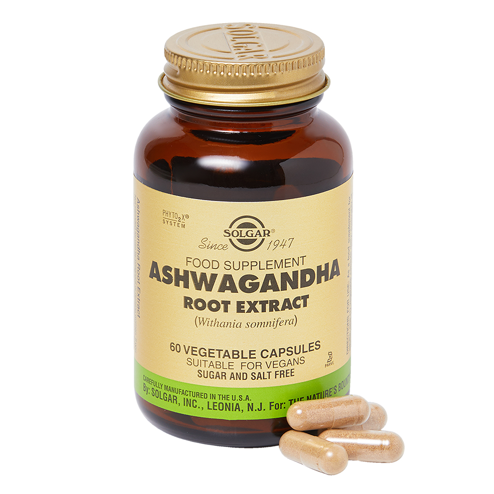 Ashwagandha Root Extract Vegetable Capsules