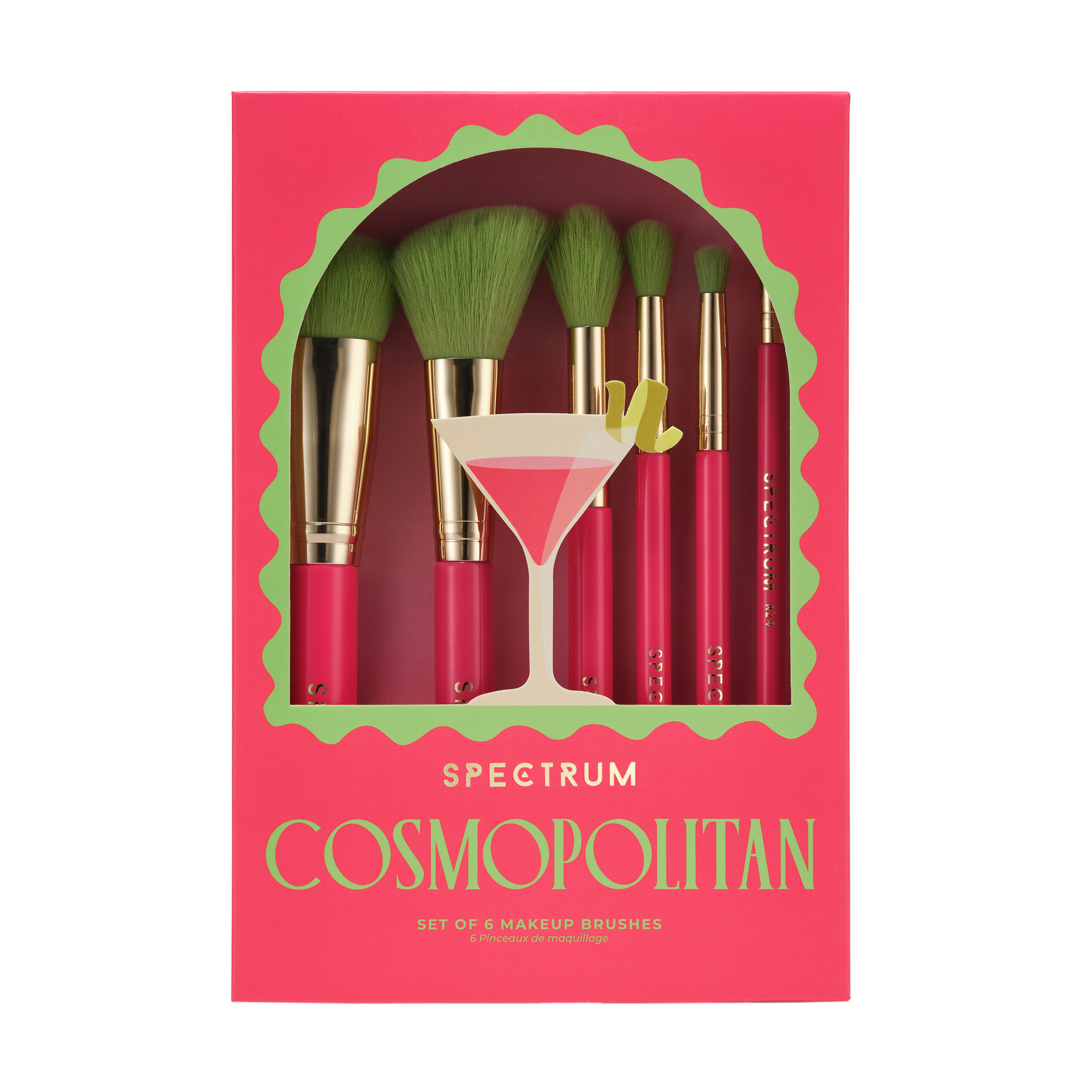 Cosmopolitan 6 Piece Brush Set