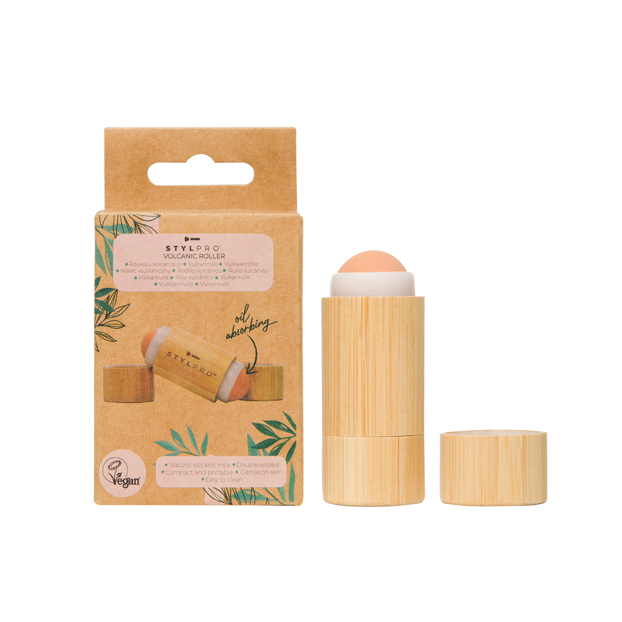 STYLPRO Bamboo Volcanic Oil Absorbing Roller