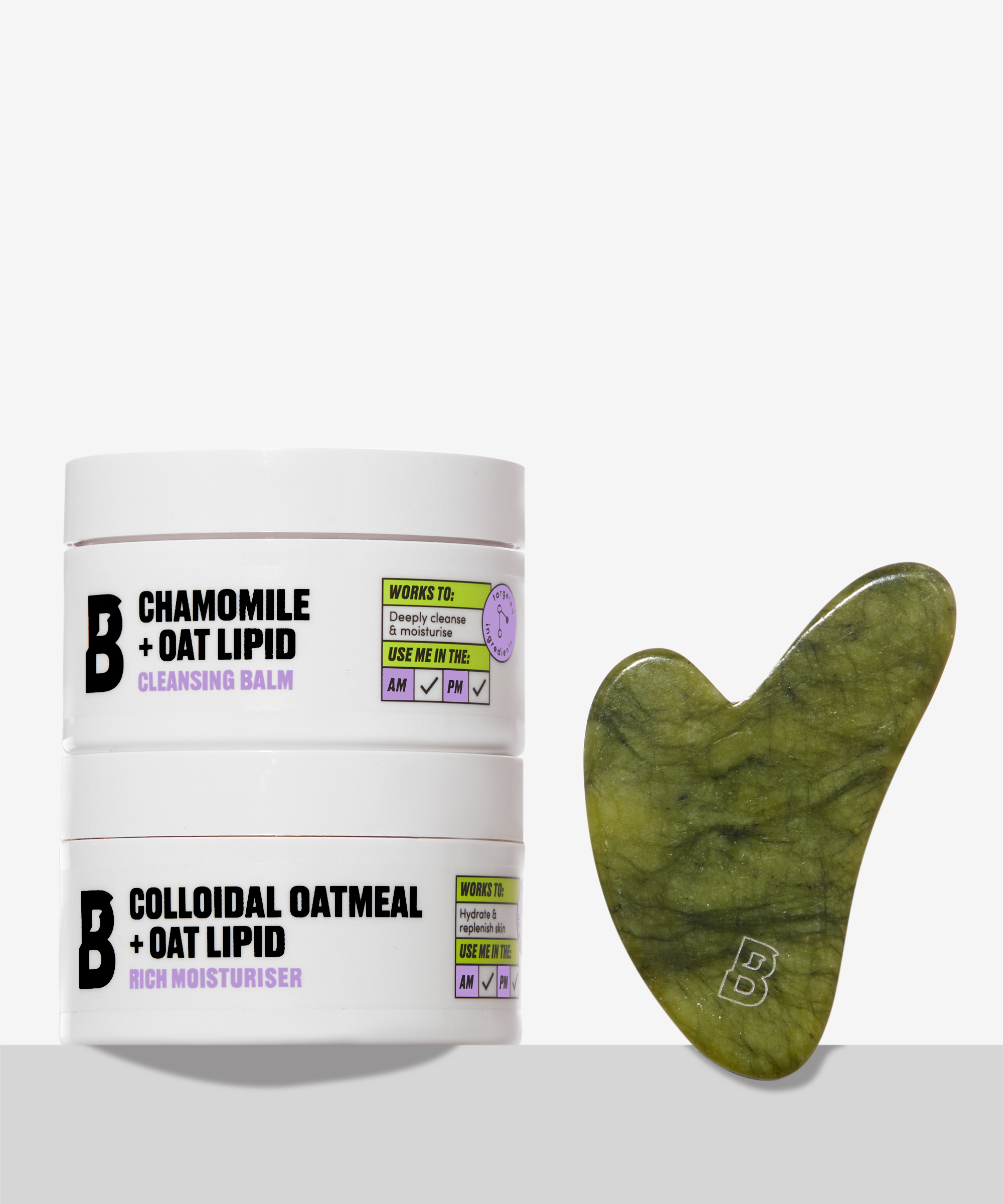 By BEAUTY BAY Gua Sha, Cleansing Balm + Moisturiser Trio at BEAUTY BAY