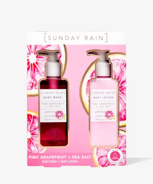 Sunday Rain Pink Grapefruit & Sea Salt Duo