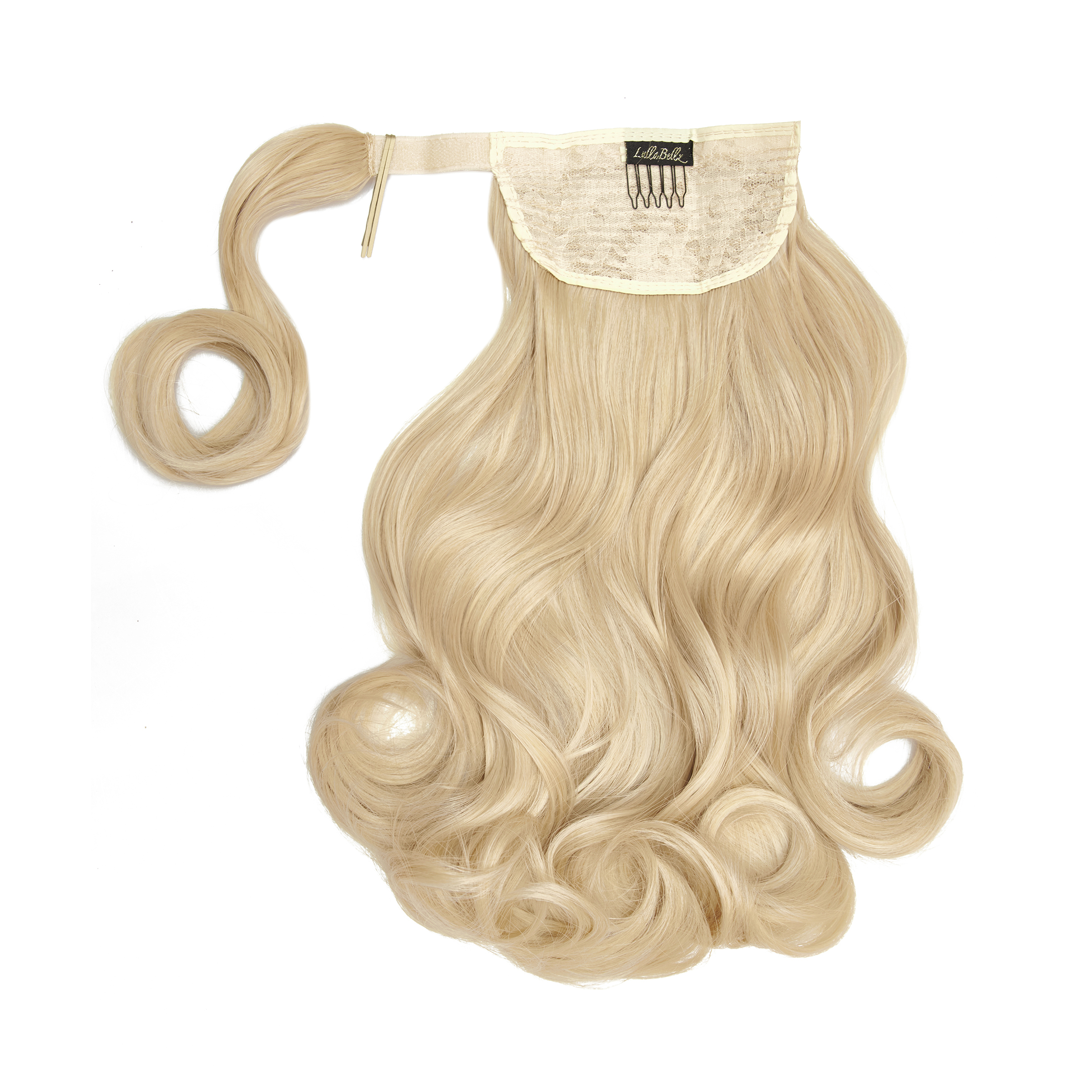 Mini Grande 18" 90s Curl Wraparound Pony California Blonde