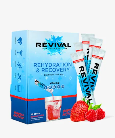 Revival Shots - Rehydration & Recovery Electrolyte Drink Summer Fruits