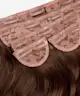 Lullabellz - Super Thick 22" 5 Piece Curly Clip In Extensions