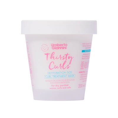 Umberto Giannini Thirsty Curls Dehydration SOS Curl Treatment Mask