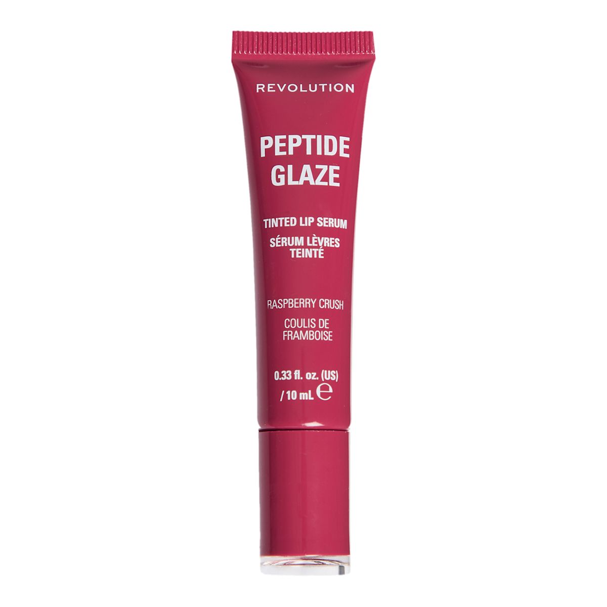 Peptide Glaze Tinted Lip Serum - Raspberry Crush