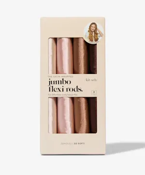 Kitsch Satin Jumbo Flexi Rods 4 PCS