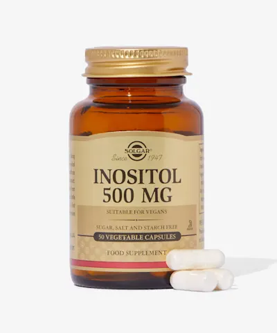 Solgar - Inositol 500 mg Vegetable Capsules