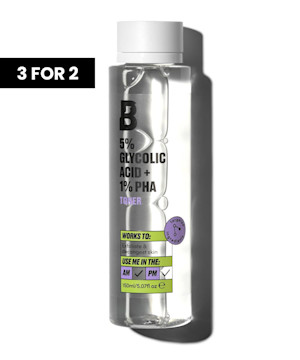 5% Glycolic Acid + 1% PHA Toner