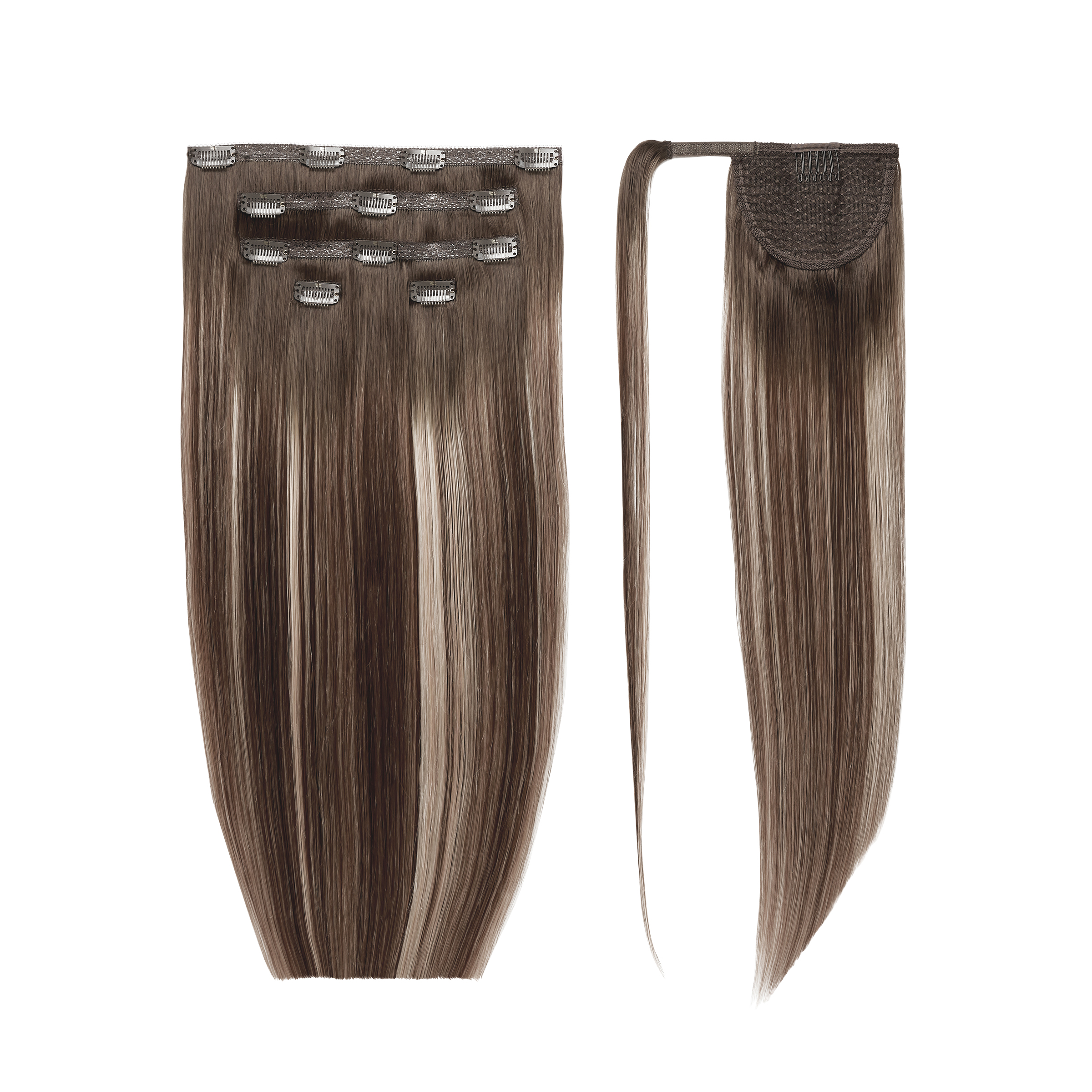 Ultimate Pony Hybrid Summer Hair Set 18" Walnut