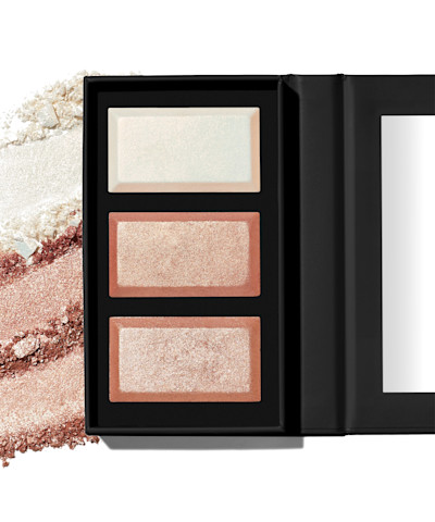 By BEAUTY BAY Highlighter Trio Palette Peachy Glow