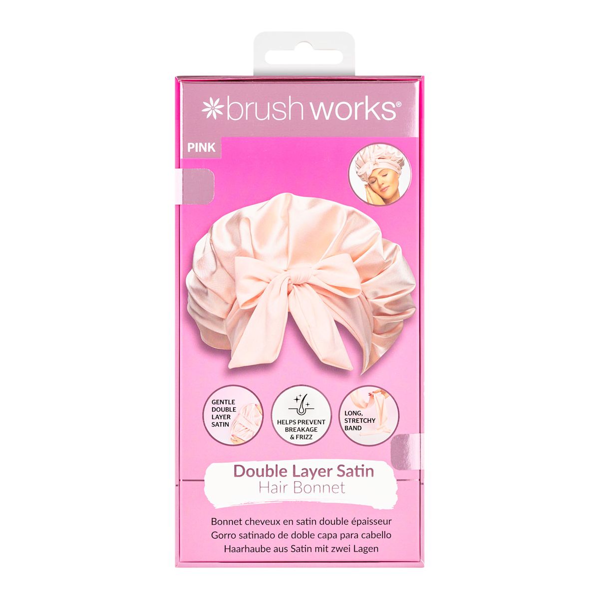 Double Layer Satin Hair Bonnet