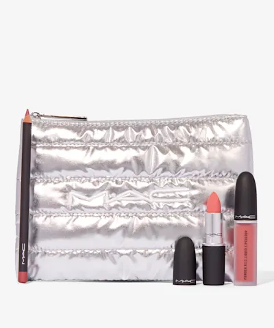 MAC Cosmetics - Powdered Snow Powder Kiss Lip Kit