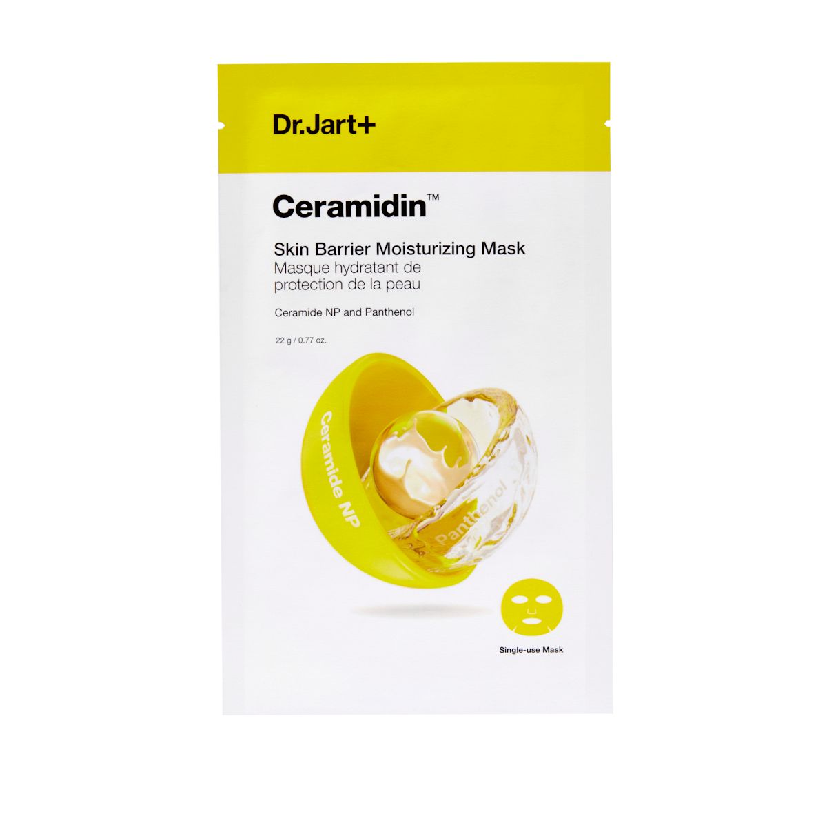 Dr Jart+ Ceramidin Skin Barrier Moisturising Mask 22g