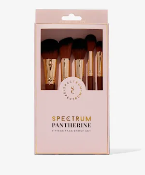 spectrumcollections Pantherine 5 Piece Face Brush Set