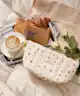The Flat Lay Co. - Marshmallow Essential Makeup Pouch - Patisserie