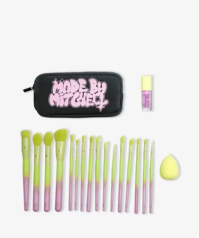 Made By Mitchell - 16 Piece Ombre Brush Set With Blursh & Blender