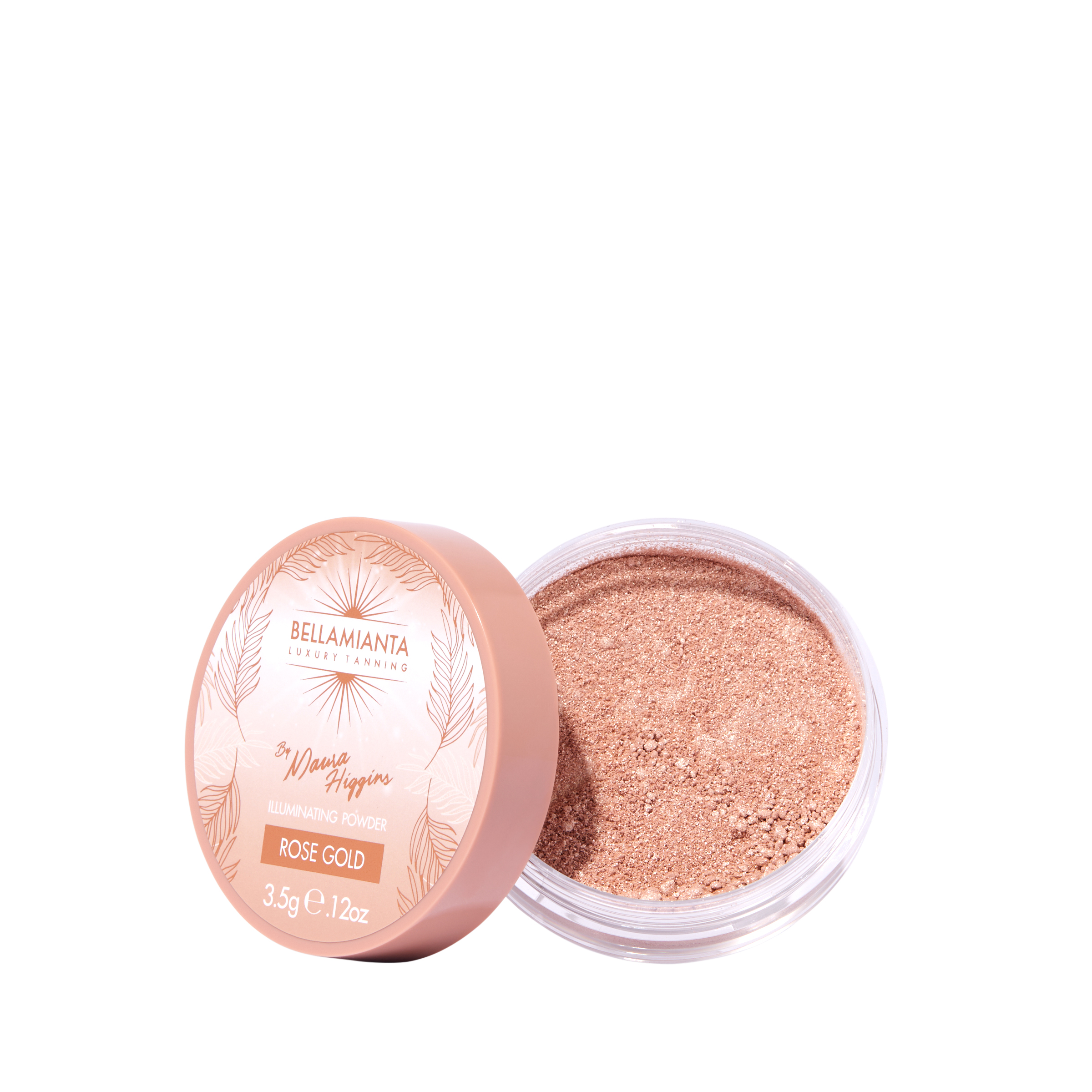 Bellamianta x Maura Higgins Illuminating Powder Rose gold