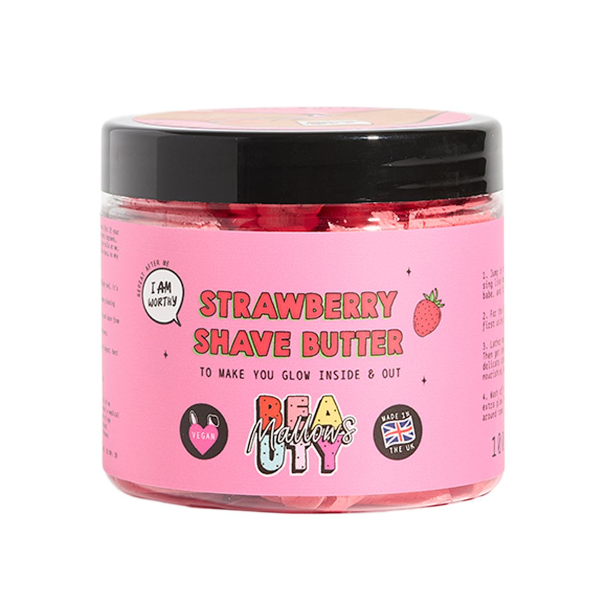 Mallows Beauty Strawberry Shave Butter