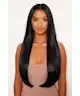 Lullabellz - Thick 24" 1 Piece Straight Clip In Hair Extensions