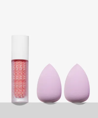 By BEAUTY BAY - Liquid Cream Blush + Sponges Bundle