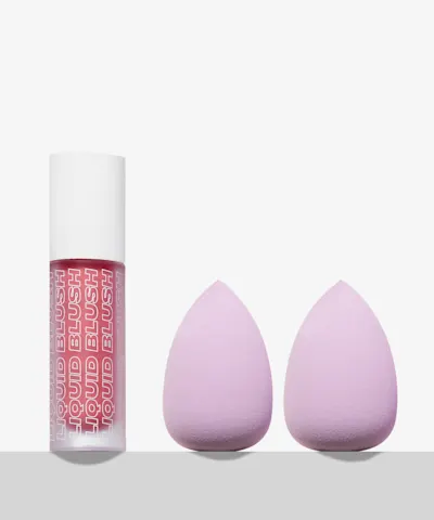 By BEAUTY BAY - Liquid Cream Blush + Sponges Bundle