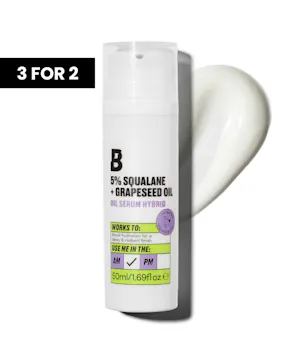 By BEAUTY BAY 5% Squalane + Grapeseed Oil Serum Hybrid