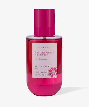 Sunday Rain Pink Grapefruit & Sea Salt Hair & Body Mist