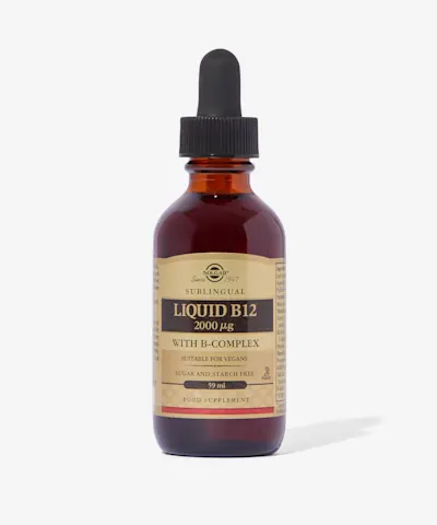 Solgar - Liquid B12 2000 µg with B-Complex